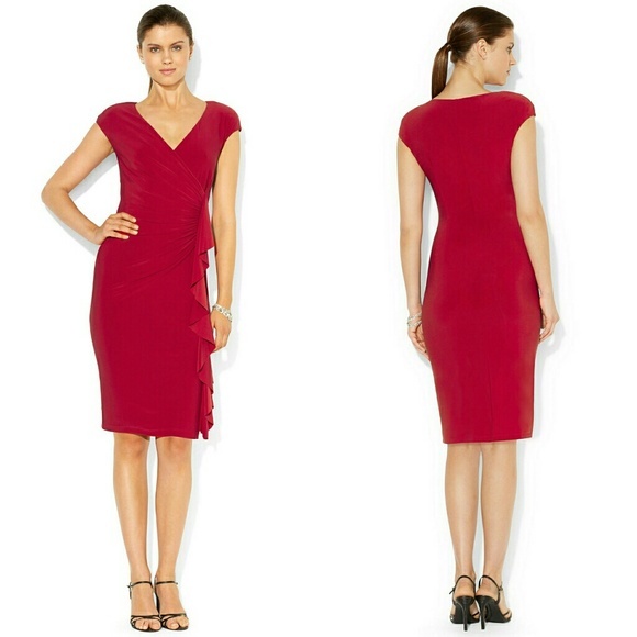 American Living Dresses & Skirts - NEW American Living Ruffled Red Dress *PRICE FIRM*